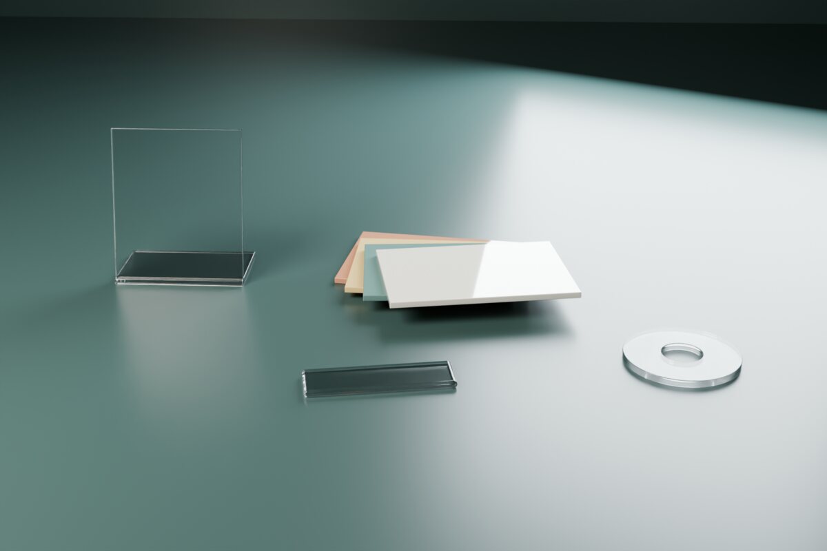 色つきのアクリル板のイメージ